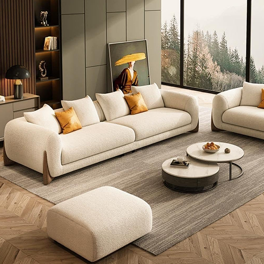 1 seater boucle