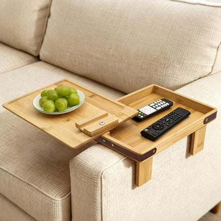 Foldable Tray with 360° Swivel Top & Phone Holder