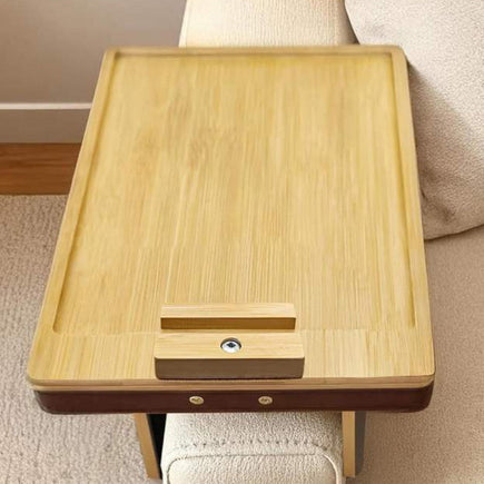 Foldable Tray with 360° Swivel Top & Phone Holder